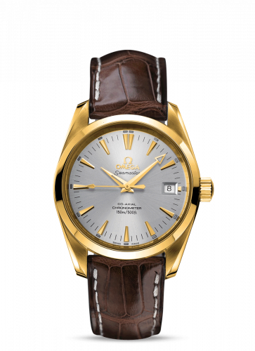 Omega Seamaster Aqua Terra 150M Co-Axial 39.2 Yellow Gold / Silver 2603.30.37 Omega Seamaster Aqua Terra 150M Co-Axial 39.2 Yellow Gold / Silver 2603.30.37