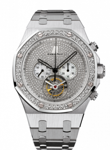 Audemars Piguet Royal Oak Tourbillon Chronograph White Gold / Diamond 26039BC.ZZ.1205BC.01 Audemars Piguet Royal Oak Tourbillon Chronograph White Gold / Diamond 26039BC.ZZ.1205BC.01