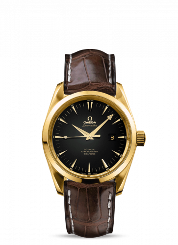 Omega Seamaster Aqua Terra 150M Co-Axial 36.2 Yellow Gold / Black 2604.50.37 Omega Seamaster Aqua Terra 150M Co-Axial 36.2 Yellow Gold / Black 2604.50.37