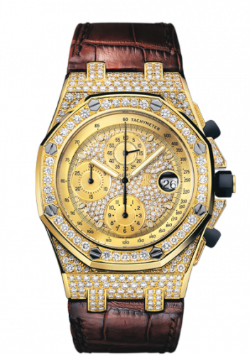 Audemars Piguet Royal Oak Offshore Yellow Gold / Diamonds 26067BA.ZZ.D088CR.01 Audemars Piguet Royal Oak Offshore Yellow Gold / Diamonds 26067BA.ZZ.D088CR.01