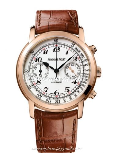 Audemars Piguet Jules Audemars 26100 Chronograph Pink Gold / White Vintage 26100OR.OO.D088CR.01 Audemars Piguet Jules Audemars 26100 Chronograph Pink Gold / White Vintage 26100OR.OO.D088CR.01
