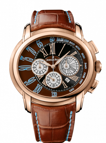Audemars Piguet Millenary Chronograph Pink Gold / Brown 26145OR.OO.D095CR.01 Audemars Piguet Millenary Chronograph Pink Gold / Brown 26145OR.OO.D095CR.01