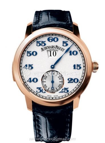 Audemars Piguet Jules Audemars Minute Repeater Jumping Hours Pink Gold / White 26151OR.OO.D002CR.01 Audemars Piguet Jules Audemars Minute Repeater Jumping Hours Pink Gold / White 26151OR.OO.D002CR.01