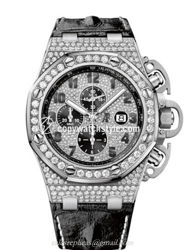 Audemars Piguet Royal Oak OffShore 26215 T3 White Gold / Diamond 26215BC.ZZ.A101CR.01 Audemars Piguet Royal Oak OffShore 26215 T3 White Gold / Diamond 26215BC.ZZ.A101CR.01