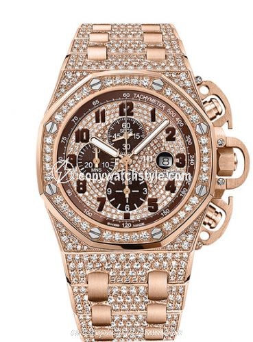 Audemars Piguet Royal Oak OffShore 26215 T3 Pink Gold / Diamond / Bracelet 26215OR.ZZ.1239OR.01