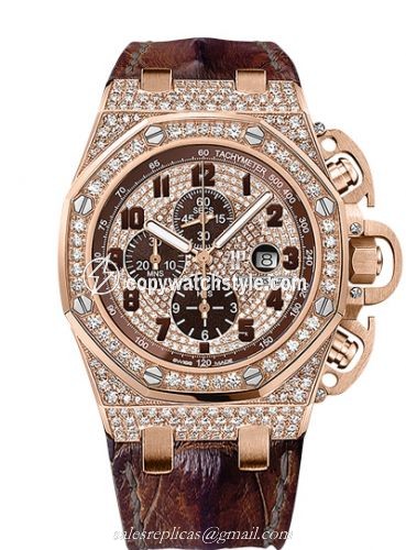Audemars Piguet Royal Oak OffShore 26215 T3 Pink Gold / Diamond 26215OR.ZZ.A801CR.01