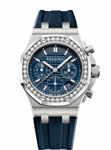 Audemars Piguet Royal Oak OffShore 26231 Lady Chronograph Stainless Steel / Blue / Diamond 26231ST.ZZ.D027CA.01