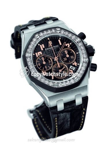 Audemars Piguet Royal Oak OffShore 26282 Lady Chronograph 57th Street 26282SK.ZZ.D101CR.01 Audemars Piguet Royal Oak OffShore 26282 Lady Chronograph 57th Street 26282SK.ZZ.D101CR.01