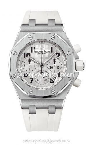 Audemars Piguet Royal Oak OffShore 26283 Lady Chronograph White 26283ST.OO.D010CA.01 Audemars Piguet Royal Oak OffShore 26283 Lady Chronograph White 26283ST.OO.D010CA.01