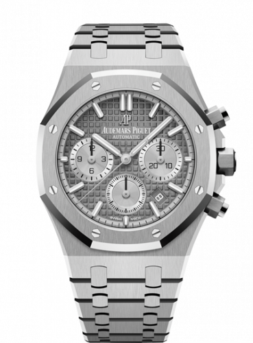 Audemars Piguet Royal Oak Chronograph 38 Stainless Steel / Grey 26315ST.OO.1256ST.02 Audemars Piguet Royal Oak Chronograph 38 Stainless Steel / Grey 26315ST.OO.1256ST.02