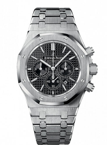 Audemars Piguet Royal Oak Chronograph 41 Stainless Steel / Black 26320ST.OO.1220ST.01 Audemars Piguet Royal Oak Chronograph 41 Stainless Steel / Black 26320ST.OO.1220ST.01