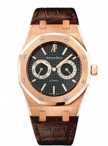 Audemars Piguet Royal Oak 262330 Day & Date Pink Gold / Strap 26330OR.OO.D088CR.01 Audemars Piguet Royal Oak 262330 Day & Date Pink Gold / Strap 26330OR.OO.D088CR.01