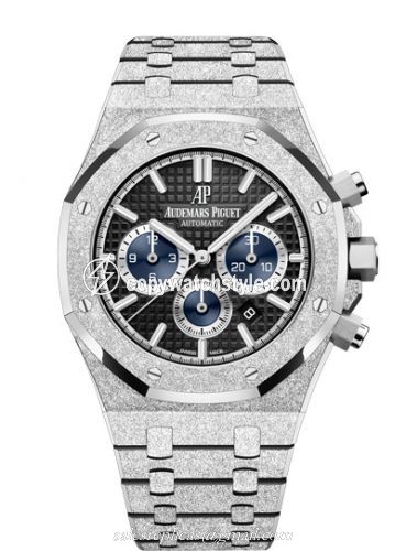 Audemars Piguet Royal Oak 41 Chronograph Frosted White Gold / Black 26331BC.GG.1224BC.03