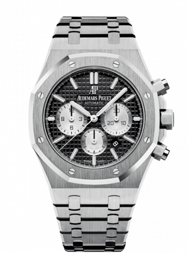 Audemars Piguet Royal Oak Chronograph 41 Stainless Steel / Black 26331ST.OO.1220ST.02 Audemars Piguet Royal Oak Chronograph 41 Stainless Steel / Black 26331ST.OO.1220ST.02