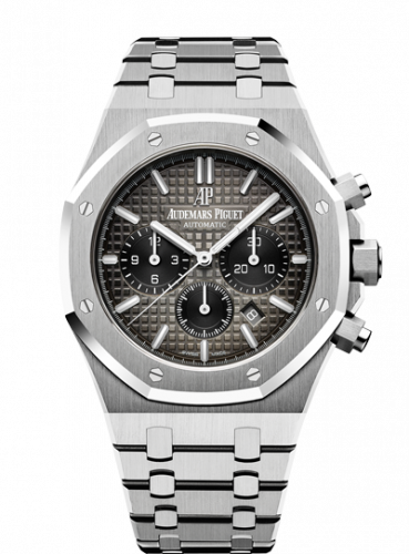 Audemars Piguet Royal Oak Chronograph 41 Platinum / Smoked Slate / Bracelet 26332PT.OO.1220PT.01 Audemars Piguet Royal Oak Chronograph 41 Platinum / Smoked Slate / Bracelet 26332PT.OO.1220PT.01