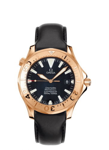 Omega Seamaster Diver 300M Automatic 41 Red Gold / Black / Rubber 2636.50.91 Omega Seamaster Diver 300M Automatic 41 Red Gold / Black / Rubber 2636.50.91