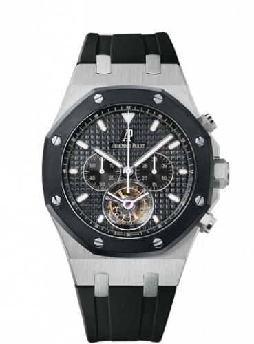 Audemars Piguet Royal Oak 26377 Tourbillon Chronograph Stainless Steel / Ceramic 26377SK.OO.D002CA.01 Audemars Piguet Royal Oak 26377 Tourbillon Chronograph Stainless Steel / Ceramic 26377SK.OO.D002CA.01