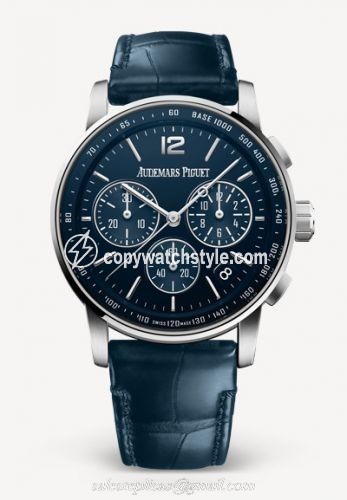 Audemars Piguet CODE 11.59 Chronograph Selfwinding White Gold / Blue 26393BC.OO.A321CR.01