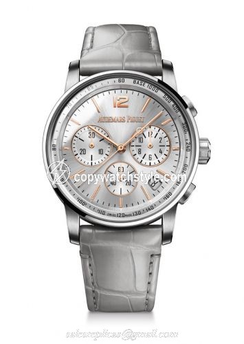 Audemars Piguet CODE 11.59 Chronograph Selfwinding White Gold / Rose Gold / Silver 26393CR.00.A009CR.01 Audemars Piguet CODE 11.59 Chronograph Selfwinding White Gold / Rose Gold / Silver 26393CR.00.A009CR.01