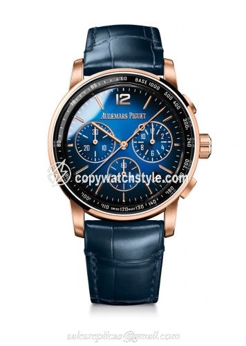 Audemars Piguet CODE 11.59 Chronograph Selfwinding Pink Gold / Blue 26393OR.OO.A028CR.01 Audemars Piguet CODE 11.59 Chronograph Selfwinding Pink Gold / Blue 26393OR.OO.A028CR.01