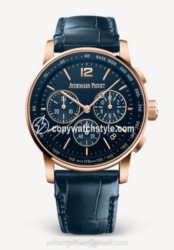 Audemars Piguet CODE 11.59 Chronograph Selfwinding Pink Gold / Blue 26393OR.OO.A321CR.01 Audemars Piguet CODE 11.59 Chronograph Selfwinding Pink Gold / Blue 26393OR.OO.A321CR.01