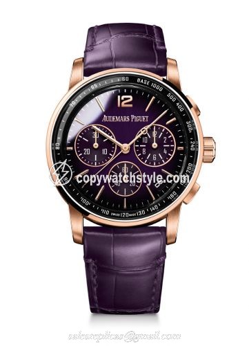Audemars Piguet CODE 11.59 Chronograph Selfwinding Pink Gold / Purple 26393OR.OO.A616CR.01 Audemars Piguet CODE 11.59 Chronograph Selfwinding Pink Gold / Purple 26393OR.OO.A616CR.01