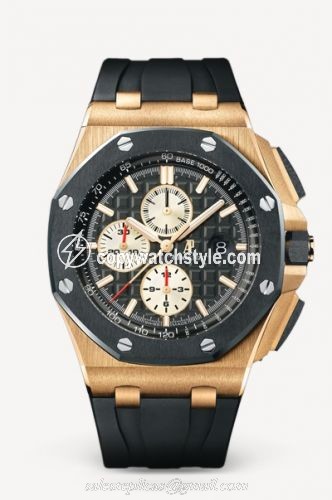 Audemars Piguet Royal Oak OffShore 26400 Chronograph Pink Gold / Ceramic 26400RO.OO.A002CA.01 Audemars Piguet Royal Oak OffShore 26400 Chronograph Pink Gold / Ceramic 26400RO.OO.A002CA.01