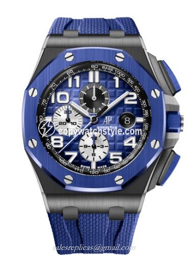 Audemars Piguet Royal Oak Offshore 44 Ceramic / Blue 26405CE.OO.A030CA.01 Audemars Piguet Royal Oak Offshore 44 Ceramic / Blue 26405CE.OO.A030CA.01
