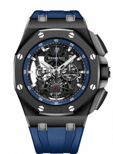 Audemars Piguet Royal Oak Offshore Tourbillon Chronograph Openworked Ceramic / Rubber 26407CE.OO.A030CA.01 Audemars Piguet Royal Oak Offshore Tourbillon Chronograph Openworked Ceramic / Rubber 26407CE.OO.A030CA.01