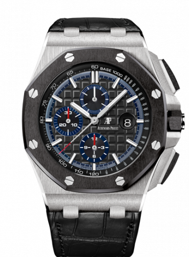 Audemars Piguet Royal Oak Offshore 44 Platinum / Ceramic / Black / Rubber 26411PO.OO.A002CR.01 Audemars Piguet Royal Oak Offshore 44 Platinum / Ceramic / Black / Rubber 26411PO.OO.A002CR.01