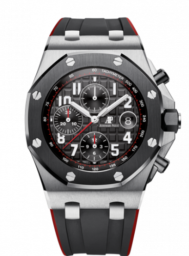 Audemars Piguet Royal Oak Offshore 42 Stainless Steel / Ceramic / Black / Rubber 26470SO.OO.A002CA.01 Audemars Piguet Royal Oak Offshore 42 Stainless Steel / Ceramic / Black / Rubber 26470SO.OO.A002CA.01
