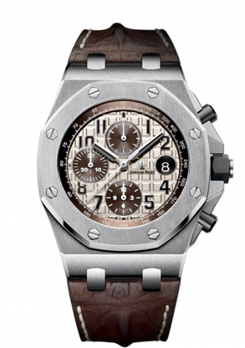 Audemars Piguet Royal Oak Offshore 26470 Stainless Steel / Safari / Alligator 26470ST.OO.A801CR.01