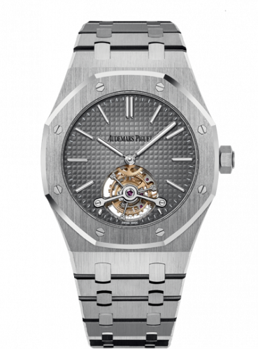 Audemars Piguet Royal Oak Ultra Thin Tourbillon Platinum / Grey 26510PT.OO.1220PT.01 Audemars Piguet Royal Oak Ultra Thin Tourbillon Platinum / Grey 26510PT.OO.1220PT.01