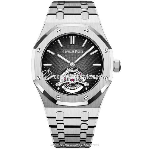 Audemars Piguet Royal Oak Ultra Thin Tourbillon White Gold / Japan 26522BC.OO.1220BC.01