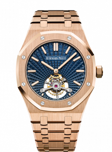 Audemars Piguet Royal Oak Ultra Thin Tourbillon Pink Gold / Blue Evolutive 26522OR.OO.1220OR.01 Audemars Piguet Royal Oak Ultra Thin Tourbillon Pink Gold / Blue Evolutive 26522OR.OO.1220OR.01