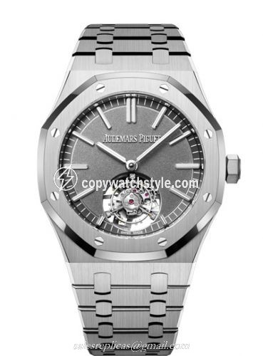 Audemars Piguet Royal Oak Self-Winding Flying Tourbillon Titanium / Grey 26530TI.OO.1220TI.01 Audemars Piguet Royal Oak Self-Winding Flying Tourbillon Titanium / Grey 26530TI.OO.1220TI.01