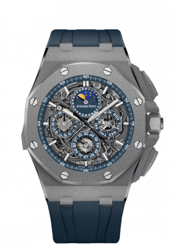 Audemars Piguet Royal Oak OffShore 26571 Grande Complication Titanium / Blue 26571TI.GG.A027CA.01 Audemars Piguet Royal Oak OffShore 26571 Grande Complication Titanium / Blue 26571TI.GG.A027CA.01