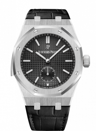 Audemars Piguet Royal Oak Repeater Supersonnerie Platinum / Black / Strap 26591PT.OO.D002CR.01 Audemars Piguet Royal Oak Repeater Supersonnerie Platinum / Black / Strap 26591PT.OO.D002CR.01