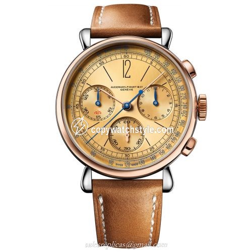 Audemars Piguet (re)Master01 Stainless Steel / Pink Gold / Champagne 26595SR.OO.A032VE.01 Audemars Piguet (re)Master01 Stainless Steel / Pink Gold / Champagne 26595SR.OO.A032VE.01