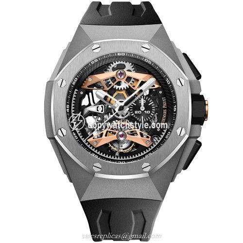 Audemars Piguet Royal Oak Concept 26612 Tourbillon Chronograph Titanium 26612TI.OO.D002CA.01 Audemars Piguet Royal Oak Concept 26612 Tourbillon Chronograph Titanium 26612TI.OO.D002CA.01