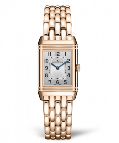 Jaeger-LeCoultre Reverso Classic Small Duetto Pink Gold / Silver / Bracelet 2662130