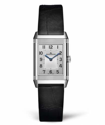 Jaeger-LeCoultre Reverso Classic Small Duetto Stainless Steel / Silver / Alligator 2668430 Jaeger-LeCoultre Reverso Classic Small Duetto Stainless Steel / Silver / Alligator 2668430