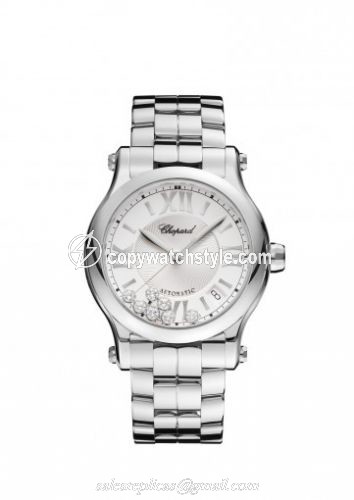 Chopard Happy Sport 36 Automatic Stainless Steel / Silver / Bracelet 278559-3002 Chopard Happy Sport 36 Automatic Stainless Steel / Silver / Bracelet 278559-3002