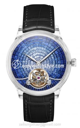 H. Moser & Cie Venturer Tourbillon Sapphire / Sapphire 2802-1000 H. Moser & Cie Venturer Tourbillon Sapphire / Sapphire 2802-1000