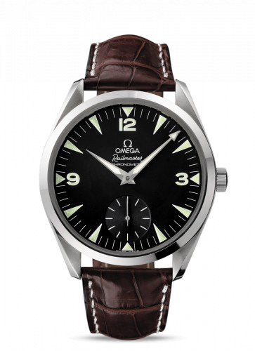 Omega Seamaster Aqua Terra 150M Hand Wound 49.2 Railmaster Stainless Steel / Brown Alligator 2806.52.37 Omega Seamaster Aqua Terra 150M Hand Wound 49.2 Railmaster Stainless Steel / Brown Alligator 2806.52.37