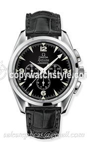 Omega Seamaster Aqua Terra 150M Automatic 42.2 Railmaster Chronograph / Black Alligator 2812.52.31 Omega Seamaster Aqua Terra 150M Automatic 42.2 Railmaster Chronograph / Black Alligator 2812.52.31