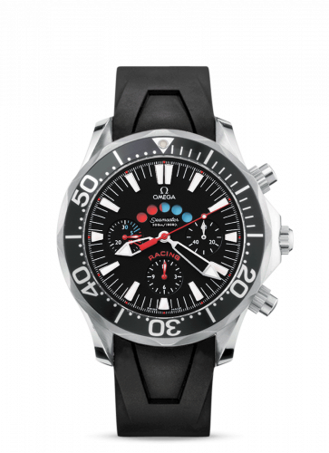 Omega Seamaster Diver 300M Automatic 44 Racing Chronometer Stainless Steel / Black / Rubber 2869.52.91 Omega Seamaster Diver 300M Automatic 44 Racing Chronometer Stainless Steel / Black / Rubber 2869.52.91