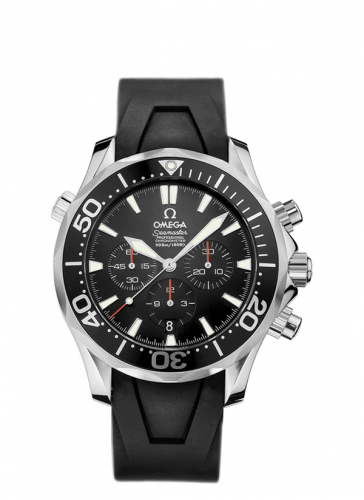 Omega Seamaster Diver 300M Automatic 41.5 Chronograph Stainless Steel / Black / Rubber 2894.52.91 Omega Seamaster Diver 300M Automatic 41.5 Chronograph Stainless Steel / Black / Rubber 2894.52.91