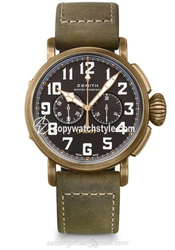 Zenith Pilot Type 20 Extra Special Chronograph Bronze / Black 29.2430.4069/21.C800 Zenith Pilot Type 20 Extra Special Chronograph Bronze / Black 29.2430.4069/21.C800