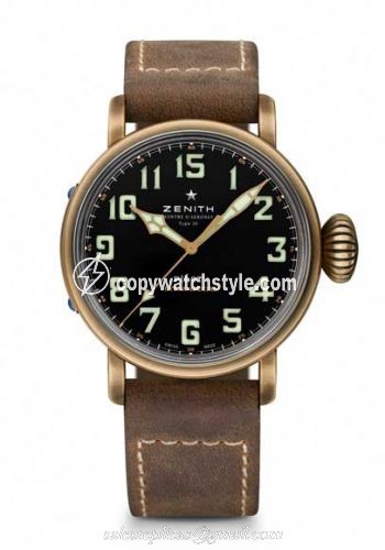 Zenith Pilot Type 20 Extra Special Bronze WorldTempus 29.2430.679/21.C753 WT